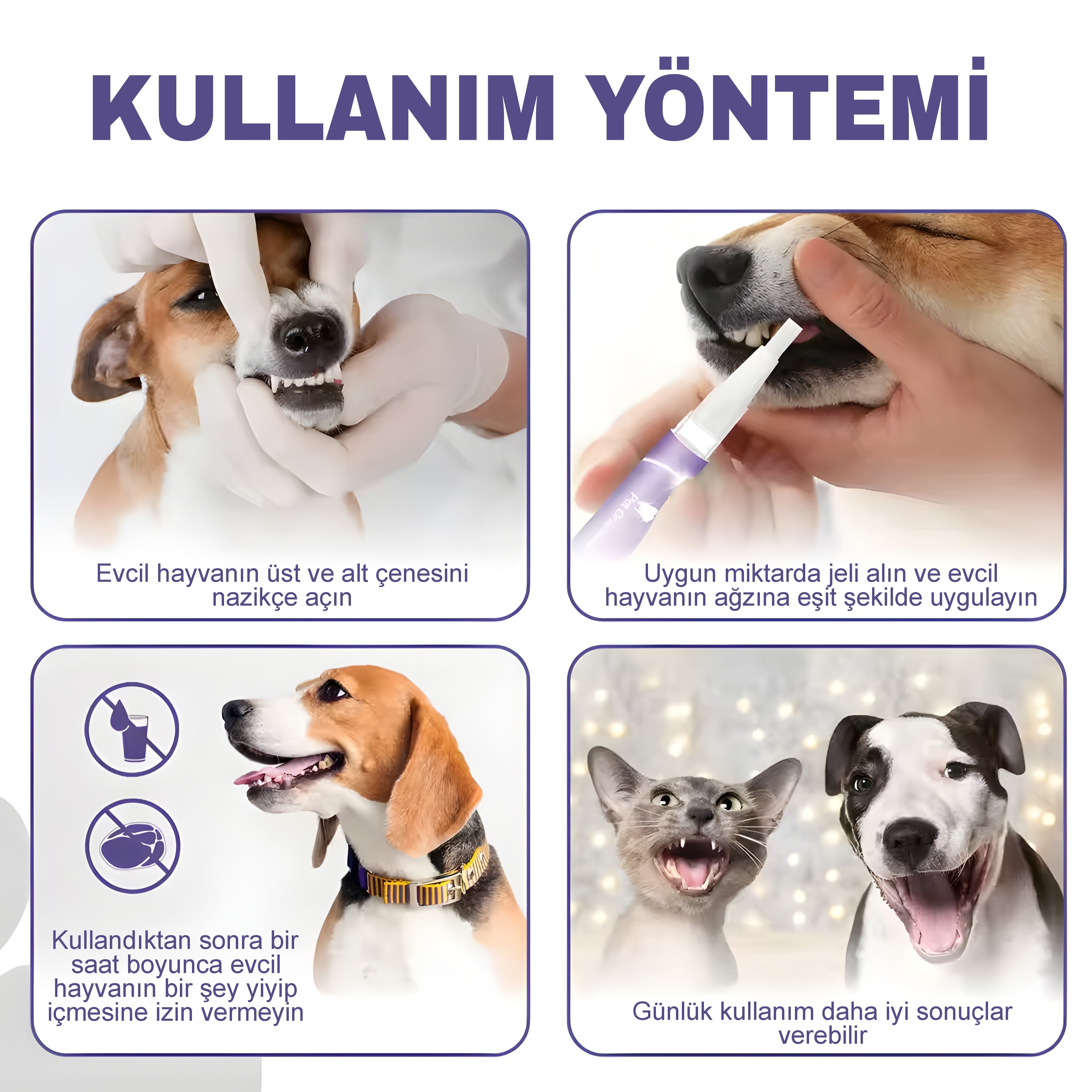 Evcil Hayvan Diş Temizleme Jeli