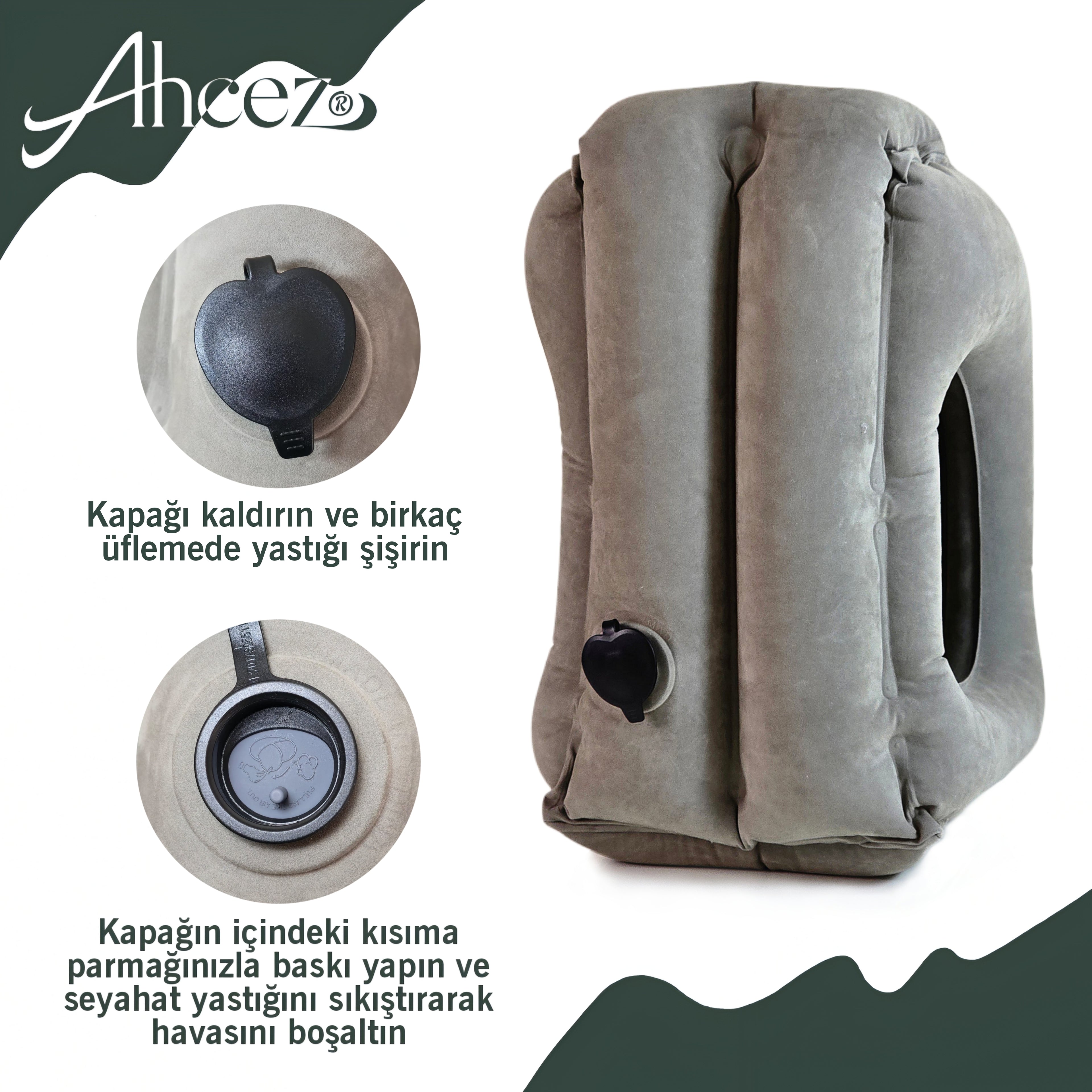 Şişirilebilir Portatif Konfor Yastığı