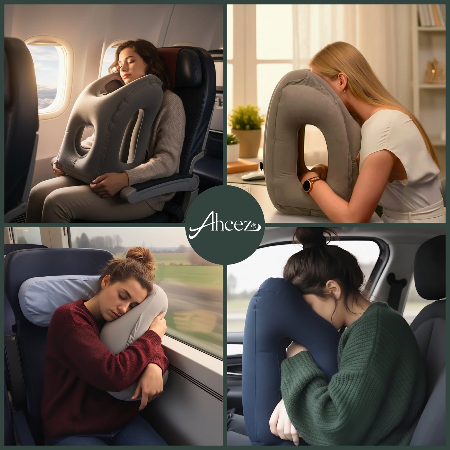 Şişirilebilir Portatif Konfor Yastığı