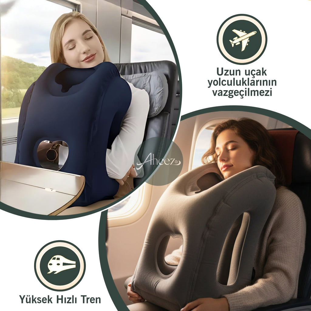 Şişirilebilir Portatif Konfor Yastığı