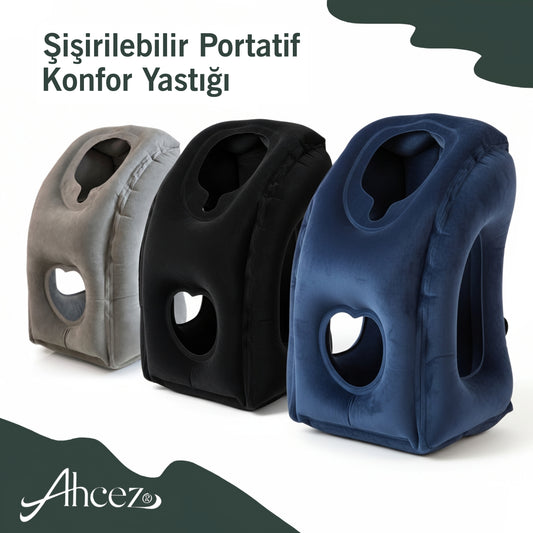 Şişirilebilir Portatif Konfor Yastığı